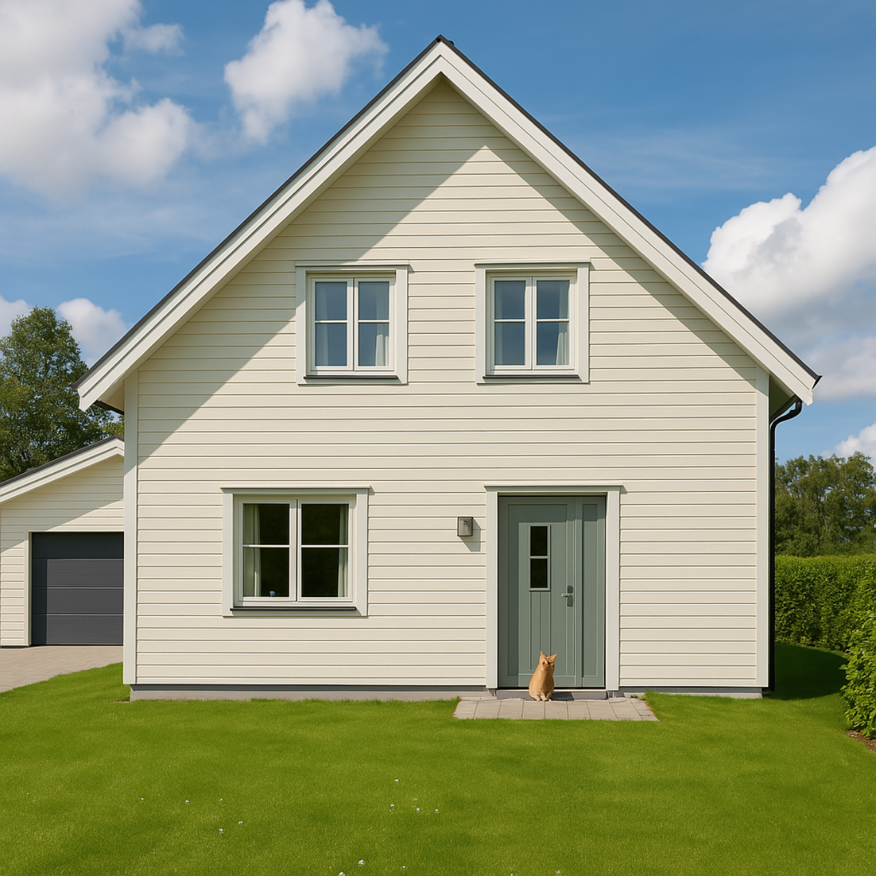 Protex® Sense Gevelbekleding Crèmewit RAL9001 400cm